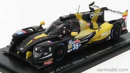 Spark-Model - Ligier Jsp217 Gibson Team Inter Eurasia Motorsport N 35 18Th 24H Le Mans 2020 N.Foster - R.Merhi - N.Yamanaka Black Yellow