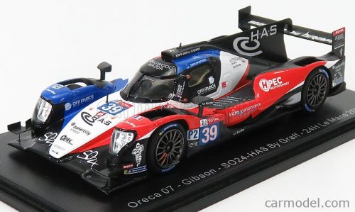 Spark-Model - Oreca 07 Gibson Team So24-Has By Graff N 39 24H Le Mans 2020 J.Allen - V.Capillaire - C.Milesi Blue Red White