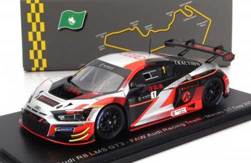 Spark - AUDI R8 LMS GT3 TEAM FAW AUDI RACING TEAM N 1 GT CUP MACAU 2022 CHENG CONG FU WHITE ORANGE BLACK