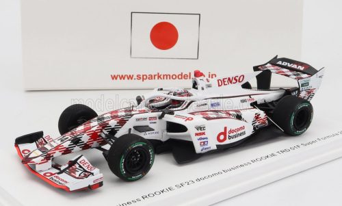 Spark - DALLARA SF23 TOYOTA TRD01F TEAM DENSO ROOKIE RACING N 14 SUPER FORMULA SEASON 2023 KAZUYA OSHIMA WHITE RED BLACK