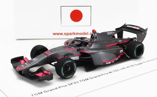 Spark - DALLARA SF23 HONDA M-TEC HR-417E TEAM TGM GRAND PRIX N 53 SUPER FORMULA SEASON 2023 TOSHIKI OYU GREY RED