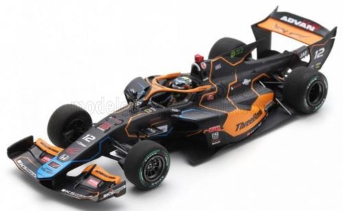 Spark - DALLARA SF23 HR-417-E TEAM THREEBOND RACING M-TEC N 12 SUPER FORMULA SEASON 2024 ATSUSHI MIYAKE BLACK ORANGE