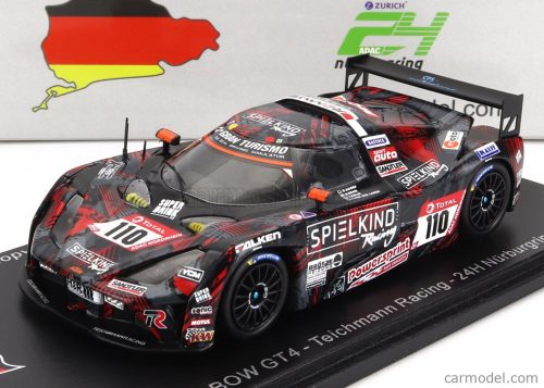 Spark-Model - Ktm X-Bow Gt4 Team Teichmann Racing N 110 24H Nurburgring 2021 D.Bohr - T.Molig - F.Von Der Laden - D.Adorf Red Black