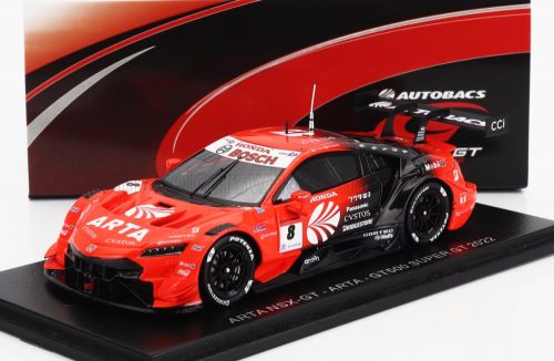 Spark - HONDA NSX-GT TEAM ARTA N 8 GT500 CLASS SUPER GT 2022 T.NOJIRI - N.FUKUZUMI RED BLACK