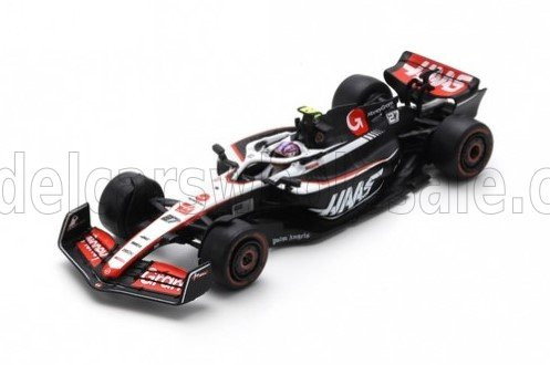 Spark - HAAS F1  FW23 TEAM MONEYGRAM HAAS N 27 SEASON 2023 NICO HULKENBERG WHITE BLACK RED