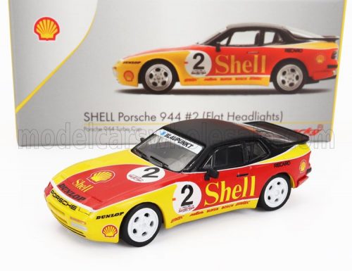 Spark - PORSCHE 944 SHELL N 2 RACING 1989 YELLOW RED BLACK