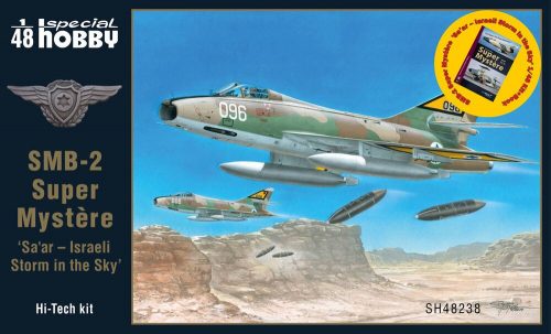 Special Hobby - SMB-2 Super Mystère  'Sa’ar – Israeli Storm in the Sky' 1/48 Kit+Book