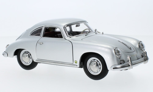 Sun Star - Porsche 356A 1500 GS Carrera GT, silber, 1957, 1:18