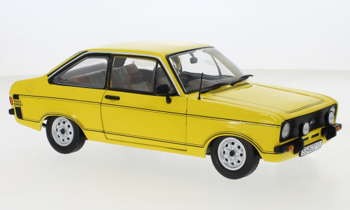 Sun Star - Ford Escort MK II 1600 Sport, gelb, 1975, 1:18