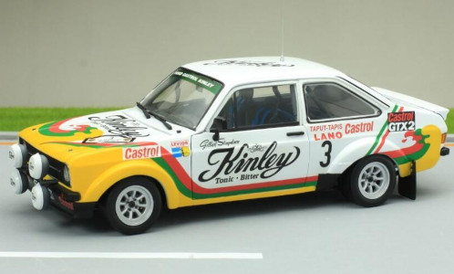 Sun Star - Ford Escort MkII RS1800, Rally Ypern, 1978, Kinley, #3, 1:18