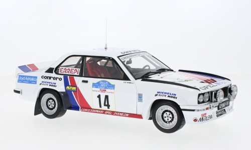 Sun Star - Opel Ascona B 400, Rallye WM, Rally Targa Florio, 1981, Hawk Racing Club, #14, 1:18