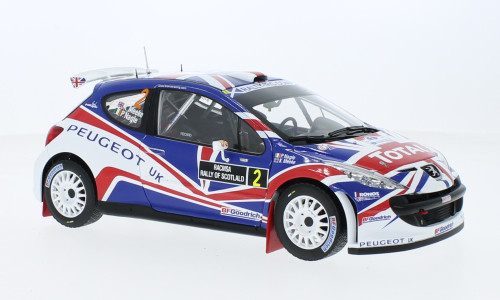 Sun Star - Peugeot 207 S2000, Rally Of Scotland, 2010, #2, 1:18