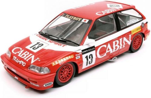 TRIPLE9 - 1:18 Honda Civic EF3 Team Cabin #13 Macau GP, Red, 1988 - Triple9