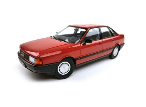 TRIPLE9 - 1:18 1989 Audi 80 B3, bright red - Triple9