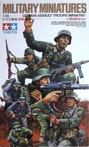 Tamiya - German Assault Troops Kit - CA130