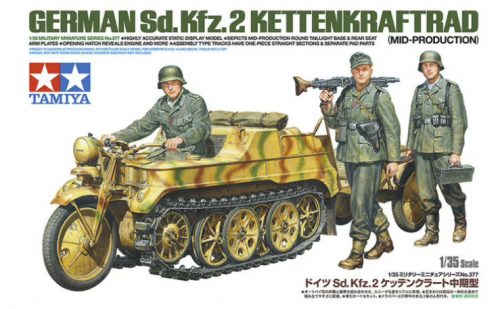 Tamiya - Sd.Kfz.2 Kettenkraftrad (Mid-production)