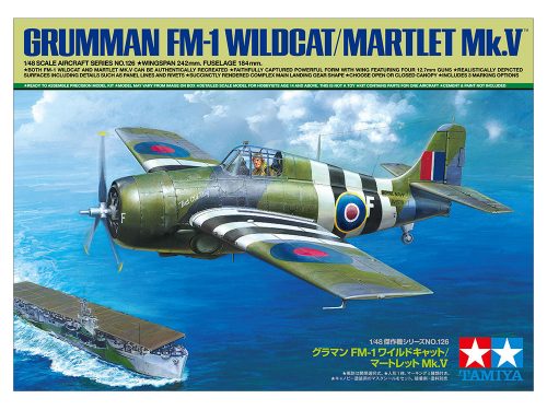 Tamiya - 1:48 Grumman FM-1 Wildcat/Martlet Mk.V