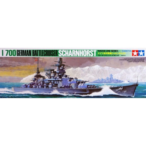 Tamiya - 1:700  German Battle Cruiser Scharnhorst