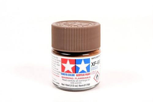 Tamiya - Mini Acrylic XF-68 NATO Brown 10 ml