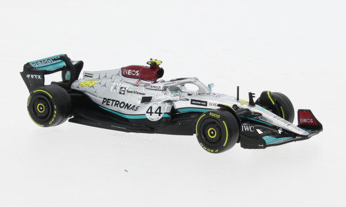 Tarmac - Mercedes AMG W13 E Performance, Formel 1, GP Belgien, 2022, Mercedes AMG Petronas Formula One Team, Petronas, #44, 1:64