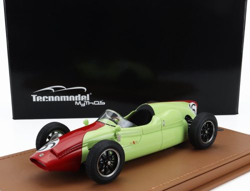 Tecnomodel - COOPER F1  T51 N 16 MONACO GP 1960 CHRIS BISTROW LIGHT GREEN RED