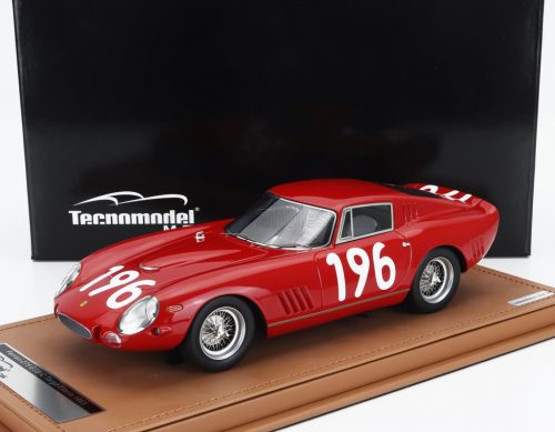 Tecnomodel - FERRARI 275 GTB/C COMPETIZIONE N 196 TARGA FLORIO 1965 G.BISCALDI - B.DESERTI RED