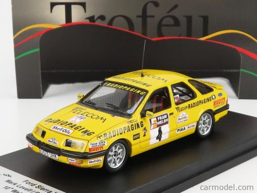 Trofeu - Ford England Sierra Xr4 N 4 Rally Welsh 1987 M.Lovell - R.Freeman Yellow