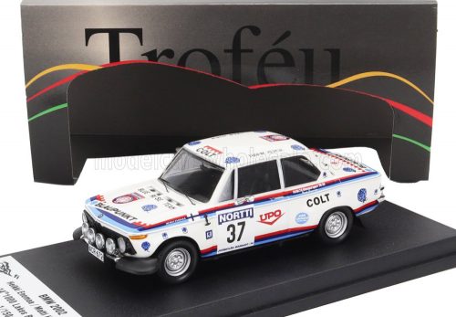 Trofeu - BMW 2002 (night version) N 37 RALLY 1000 LAKES 1974 HEIKKI ENOMAA - MATTI HANKAVAARA WHITE BLUE RED