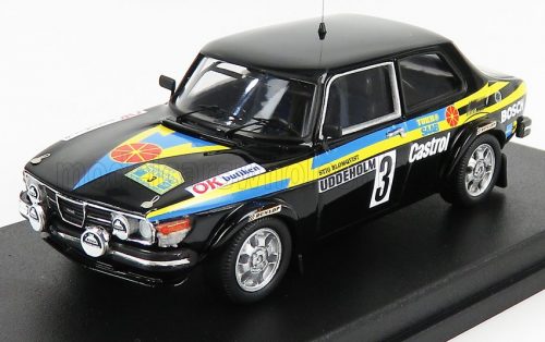 Trofeu - SAAB 99 TURBO N 3 WINNER RALLY SWEDEN 1979 S.BLOMQVIST - B.CEDERBERG BLACK