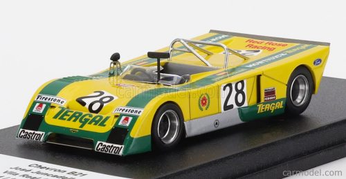 Trofeu - Chevron B21 Fvc Cosworth N 28 Rally Vila Real 1972 Jose Juncadella Yellow Green