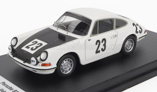 Trofeu - PORSCHE 911 COUPE N 23 WINNER 24h SPA 1967 JEAN PIERRE GABAN - PEDRO WHITE BLACK