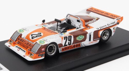 Trofeu - CHEVRON B36B SIMCA 2.0L S4 TEAM SOCIETE RACING N 29 24h LE MANS 1978 MICHEL DUBOIS - DANIEL GACHE - JULIEN SANCHEZ WHITE ORANGE BROWN