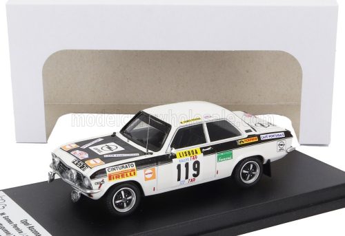 Trofeu - OPEL ASCONA (night version) N 119 WINNER RALLY TAP 1971 MANUEL GOMES PEREIRA - JOSE MARCAL WHITE BLACK