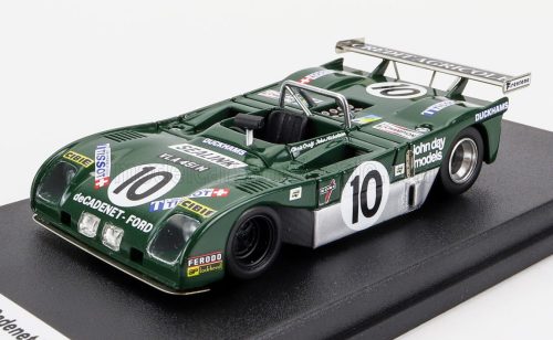 Trofeu - DE CADENET LM72 COSWORTH DFV 3.0L V8 TEAM DE CADENET N 10 24H LE MANS 1974 A.DE CADENET - J.NICHOLSON GREEN WHITE