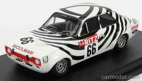 Trofeu - Ford England Escort Mki N 66 Winner Montes Claros 1971 Francisco Santos White Black