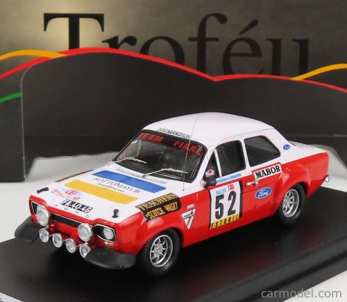 Trofeu - Ford England Escort Mki (Night Version) N 52 Rally Tap 1974 C.Fontainhas - R.Seromenho White Red