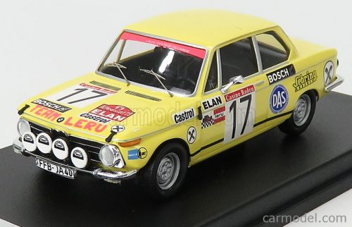 Trofeu - Bmw 2002 (Night Version) N 17 Rally Alpenfahrt 1973 H.Grunsteidl - G.Hopf Yellow