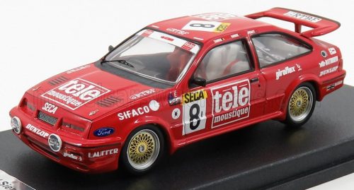 Trofeu - FORD ENGLAND SIERRA COSWORTH N 8 24h SPA 1987 A.ROUSE - T.TASSIN - W.PERCY RED