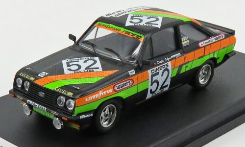 Trofeu - FORD ENGLAND ESCORT MKII RS2000 N 52 WINNER CLASS 24h SPA 1979 A.BEAUCHEF - D.SELZER - K.MAUER BLACK ORANGE GREEN