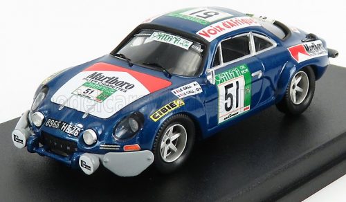 Trofeu - RENAULT ALPINE A110 RALLY BANDAMA 1977 M.LE GALL - Y. LE GALL BLUE MET