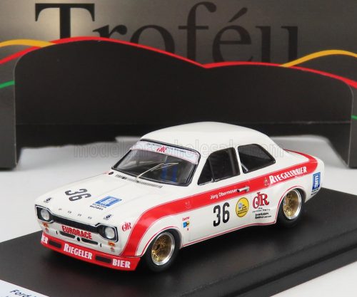 Trofeu - FORD ENGLAND ESCORT MKI N 36 NURBURGRING 1973 JORG OBERMOSER WHITE RED