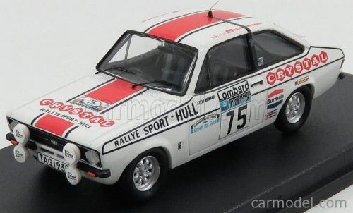 Trofeu - Ford England Escort Mkii N 75 Rac Rally 1977 M.Jackson - S.Howard White Red