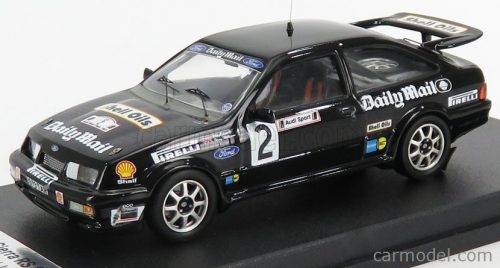 Trofeu - Ford England Sierra Rs Cosworth N 2 Rally Audi Sport 1987 M.Lovell - M.Broad Black