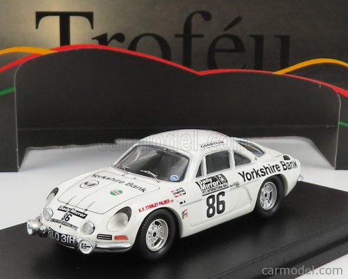 Trofeu - Renault Alpine A110 N 86 Rally Rac Lombard 1972 J.Robinson - D.Rodgers White