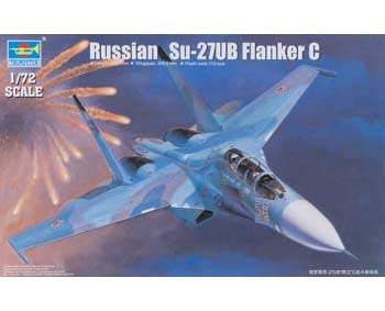 Trumpeter - Russian Su-27Ub Flanker C Fighter