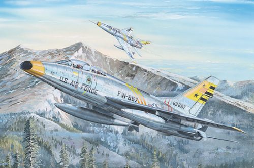 Trumpeter - F-100F Super Sabre