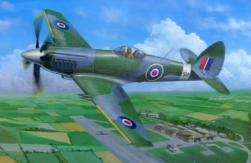 Trumpeter - Supermarine Spiteful F.Mk.14 Fighter