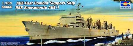 Trumpeter - Aoe Fast Combat Support Ship Uss Sacram.