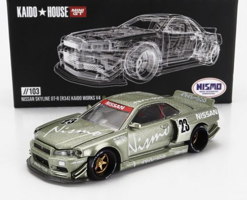 TrueScale - NISSAN SKYLINE GT-R (R34) N 23 KAIDO WORKS V4 2007 GREEN