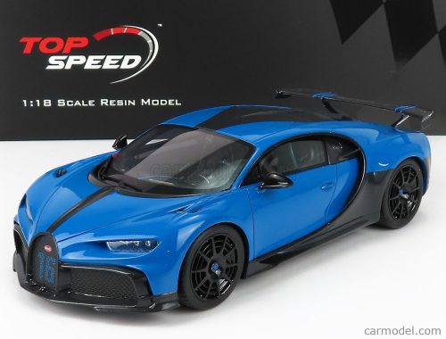 Truescale - Bugatti Chiron N 16 Pur Sport 2018 Agile Blue Black